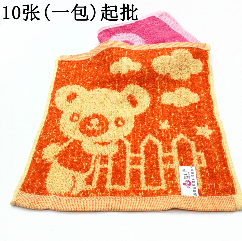 H1521 Cartoon small square towel, cartoon square towel, square towel daily necessities wholesale Yiwu 2-yuan department store