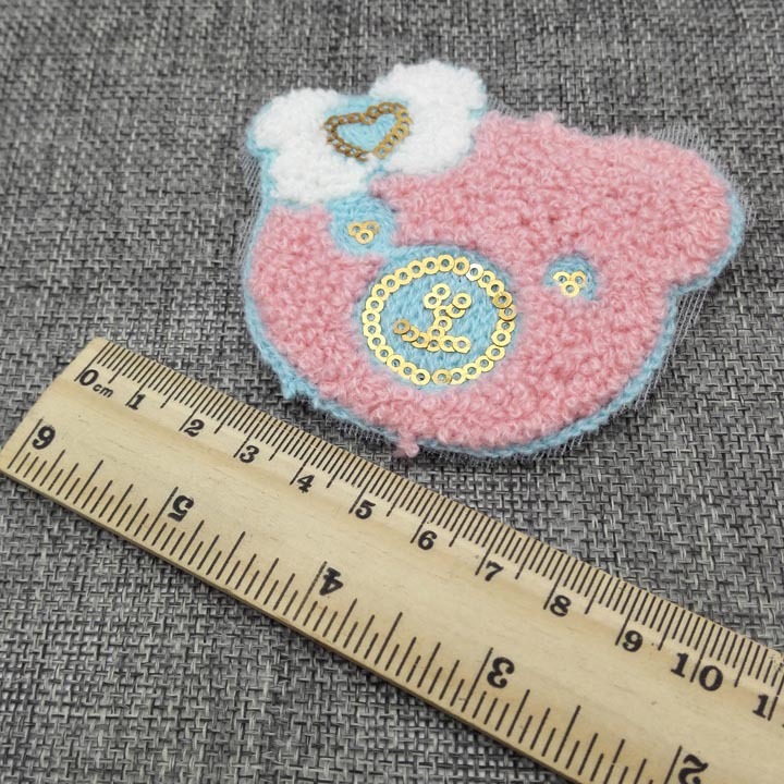 A3633 Cartoon Velvet Magic Stickers, bangs, Hair stickers, Traceless broken posts, hair accessories, headwear, 2-yuan store in Yiwu Item Picture