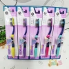 D2114 Premium soft-bristled Toothbrush for adults, household and travel use, fine filament soft-bristled cleaning, daily necessities, 2-yuan store wholesale details Picture