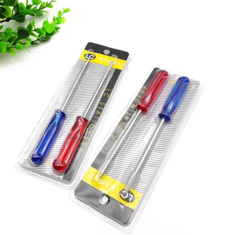D2233 6-inch crystal screwdriver two-piece set, dual-purpose screwdriver set, 2 yuan, 2 yuan, general merchandise Application Scenario