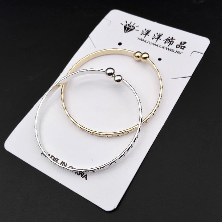 A2537 Yangyang Imitation gold and Silver Bracelet Jewelry, wholesale supply of Yiwu Small Commodities two-factor Store accessories Street Stall Night Market Application Scenario