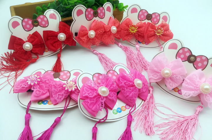 A3724 Princess Pairs, braids, children's performance headwear, hair bands, hair rings, wholesale from Yiwu two-yuan Store Application Scenario