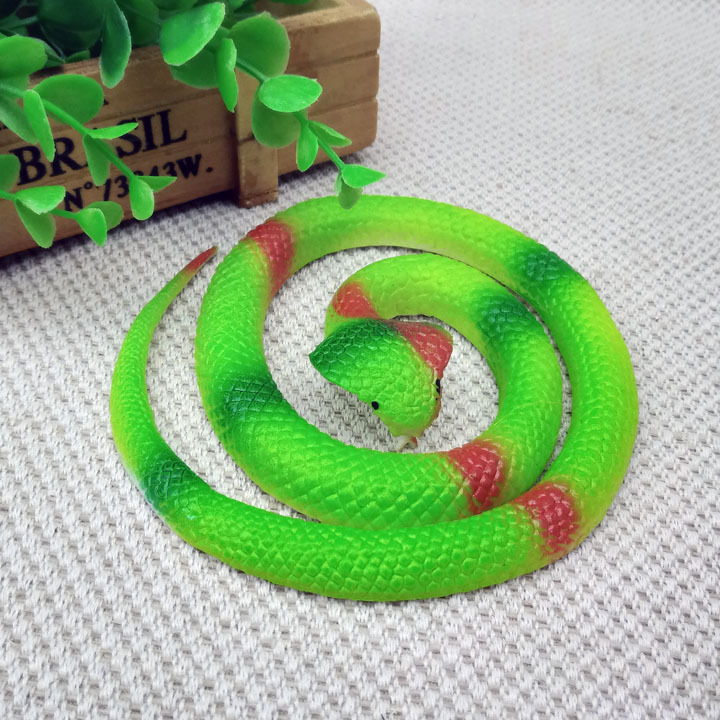 F1242 glasses, large simulation snake, rubber artificial snake pendant, street stall toys, scare toys, Yiwu, Diverse Application Scenario