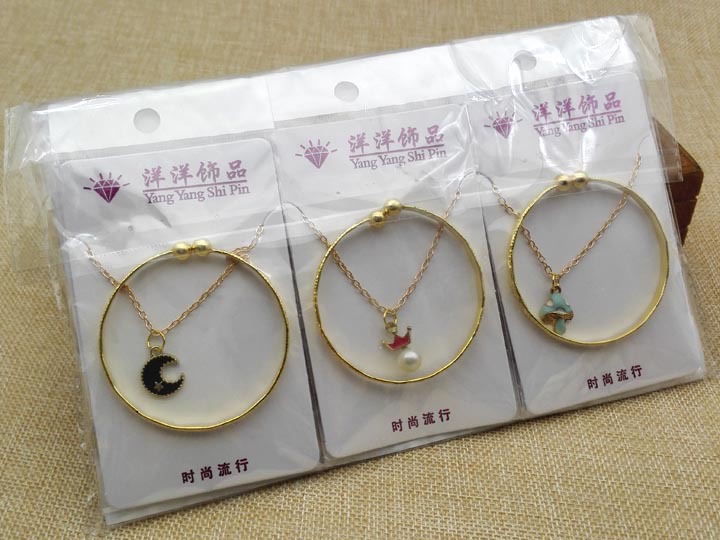 A2528 imitation gold bracelet and necklace combination jewelry is a hot-selling item at the Yiwu Eryuan Store's street stall night market Item Picture