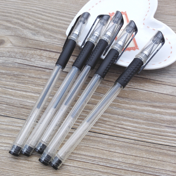 C1124 Five-pen gel pen, five-pen black signature pen, water pen, Carbon pen Black pen, Yiwu 2 yuan Application Scenario