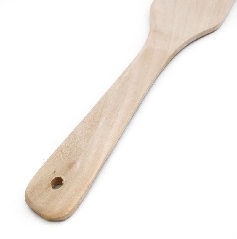 G1231 white base Good wooden rice spatula, rice cooker pot, rice spoon, wooden rice serving spoon, rice spoon, rice beating spoon Item Picture