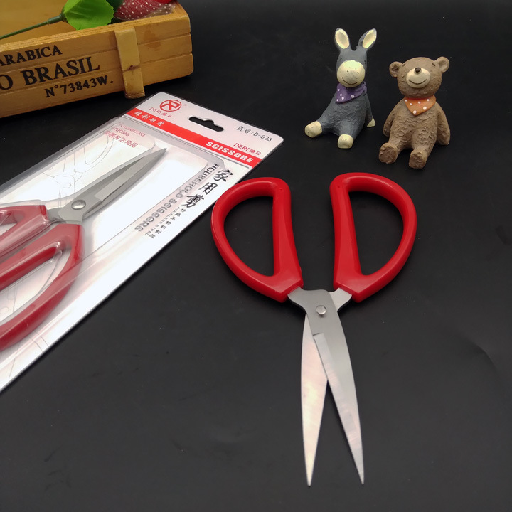 N3231D-023 Household scissors, Civilian Scissors, Student scissors wholesale in Yiwu Duoyuan Department Store Specification image
