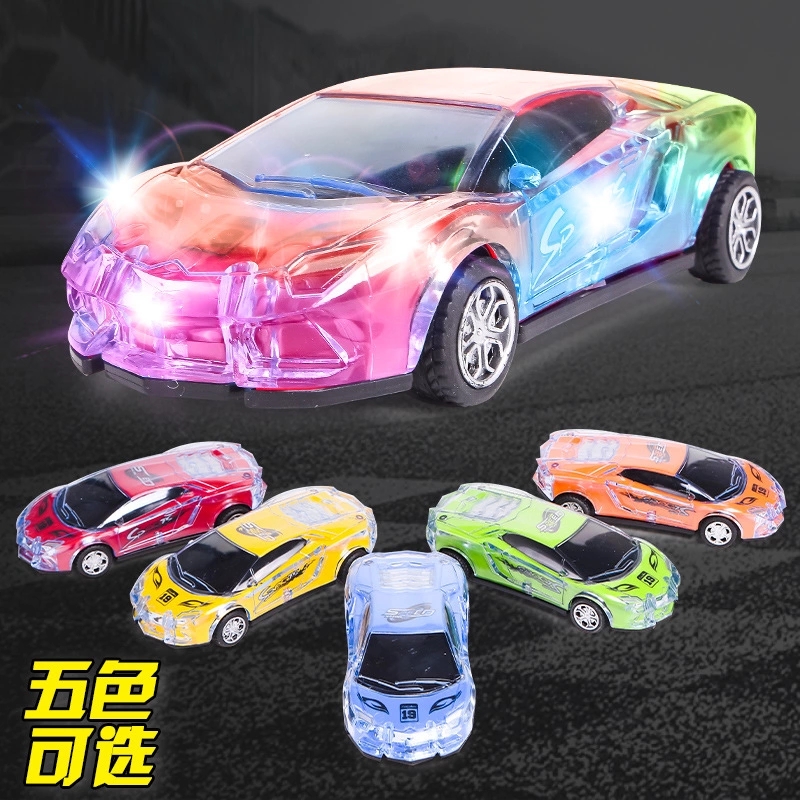 Wholesale from manufacturers of baby sports cars, light and music toy cars, cross-border toys, children's inertial cars and transparent toy cars details Picture