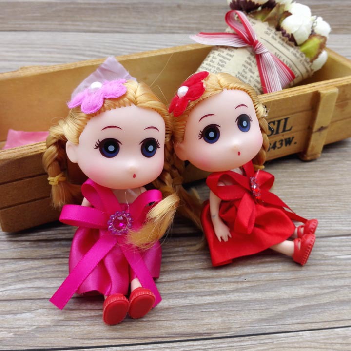 A3434 Princess Head Flower Doll Pendant, Keychain Pendant, Bag Pendant, wholesale supply from Yiwu two-yuan Store Specification image