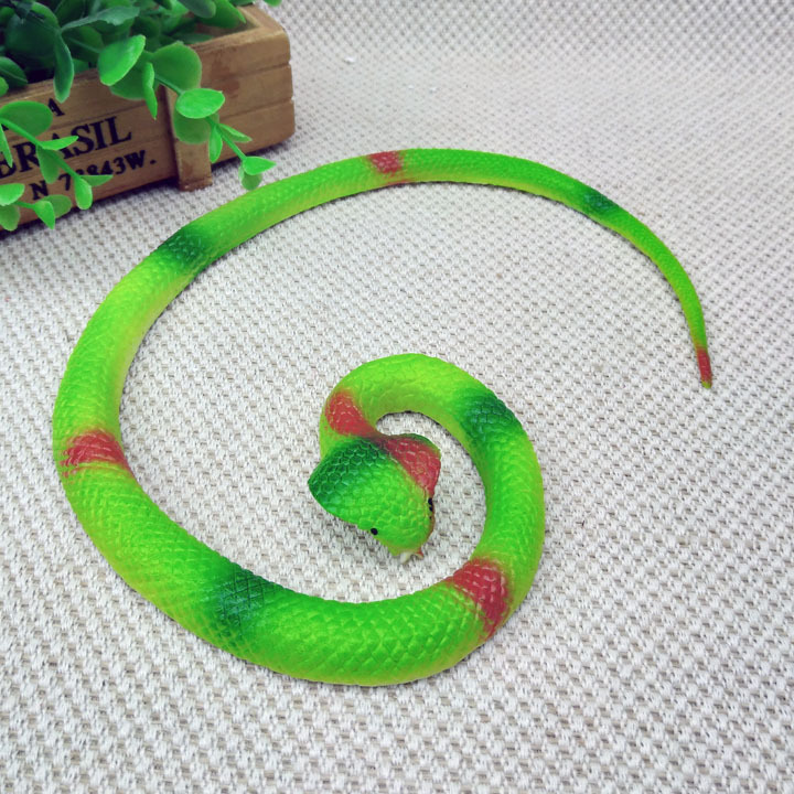 F1242 glasses, large simulation snake, rubber artificial snake pendant, street stall toys, scare toys, Yiwu, Diverse Item Picture