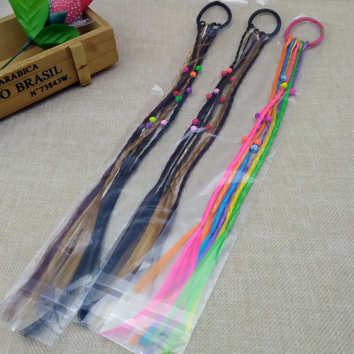 A1014 wigs, braids, hair bands, hair strings, hair accessories, headwear and other accessories are available for wholesale at a 2-yuan store in Yiwu Item Picture