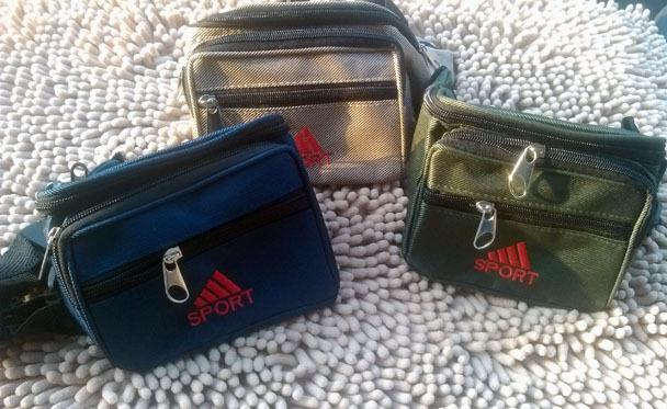 P1711 cloth belt large waist bag wholesale daily necessities Yiwu wholesale department Store 9.9 yuan Hot sale Specification image