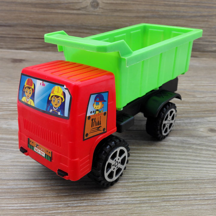 M7132 101# large dump truck toy street stall supply, two-yuan store, 2-yuan store, model toy factory direct sales details Picture