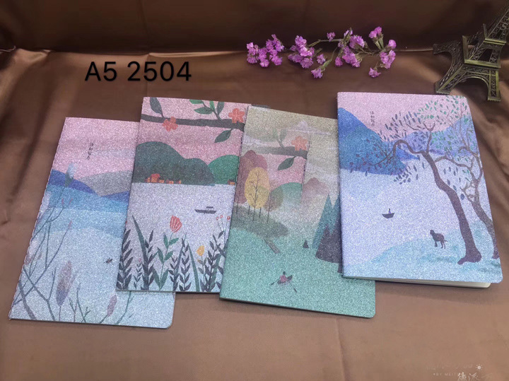 C1123 32k2508 Gold powder soft Copy, Office Book, Notebook, Diary, Car Line Book, 2-yuan store wholesale details Picture
