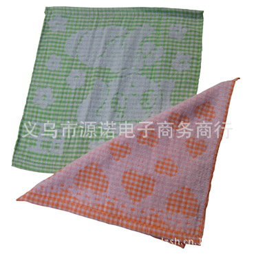 H1521 Cartoon small square towel, cartoon square towel, square towel daily necessities wholesale Yiwu 2-yuan department store Specification image
