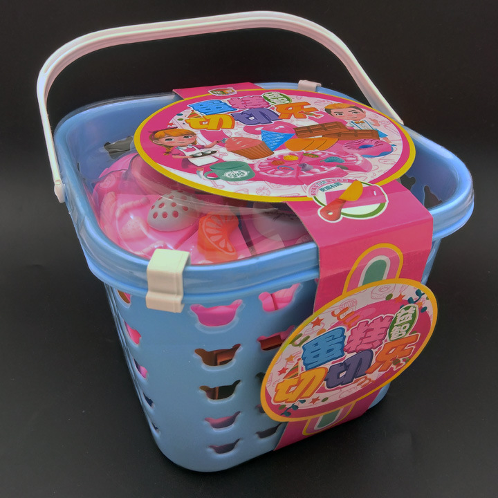 L6425 6009 Cut Cake basket, children's educational assembly, wholesale store, street stall, night market supply, Hot Sale 9,9 details Picture