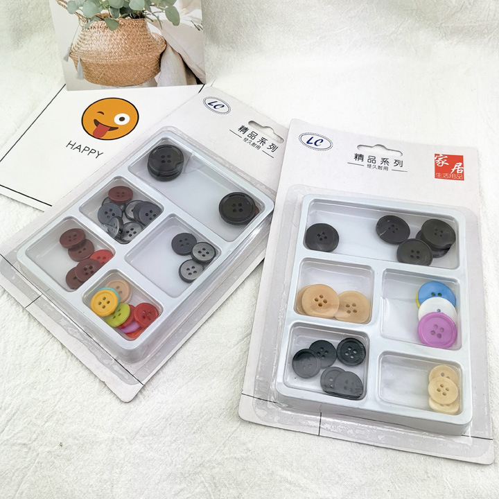 C1543 Snap button set, versatile for clothes, pants and buttons, wholesale at Yiwu 2-yuan Store Department Store Specification image