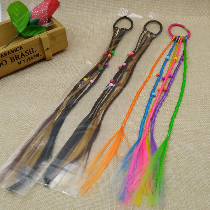 A1014 wigs, braids, hair bands, hair strings, hair accessories, headwear and other accessories are available for wholesale at a 2-yuan store in Yiwu Application Scenario