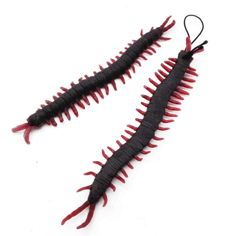 B1541 simulation centipede pendant, street stall toy, intimidation toy, toy wholesale 2-yuan store prank Specification image