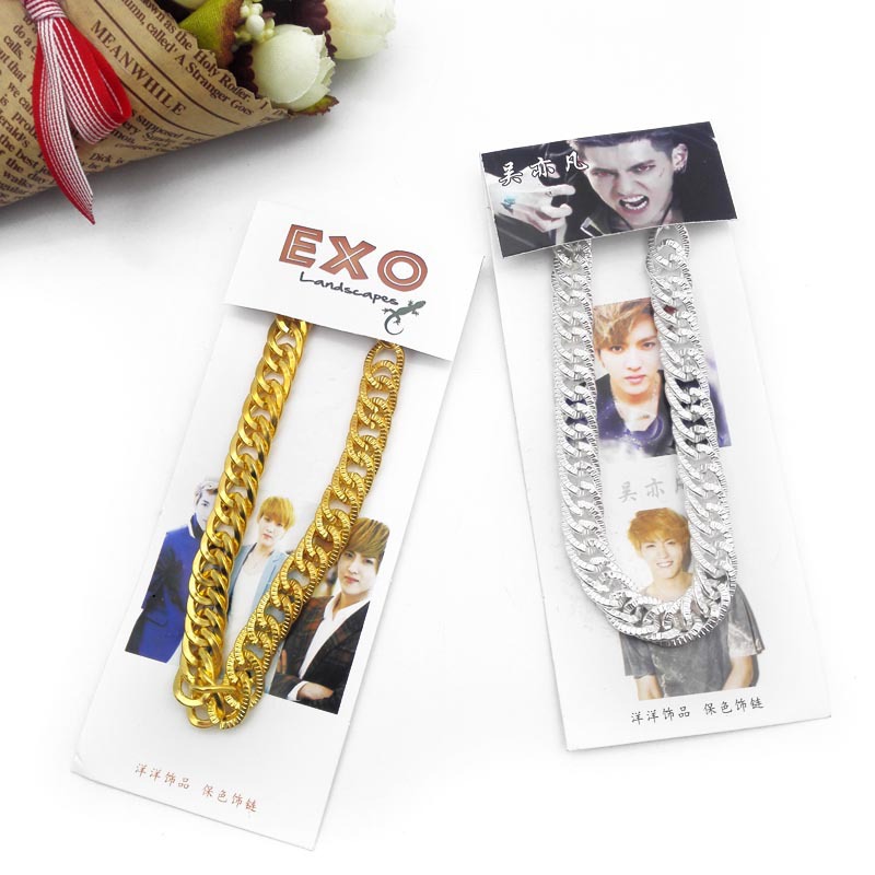 A2715 Coarse gold and silver bracelet, yellow imitation bracelet, coarse gold bracelet, jewelry, Yiwu, 2 yuan Specification image