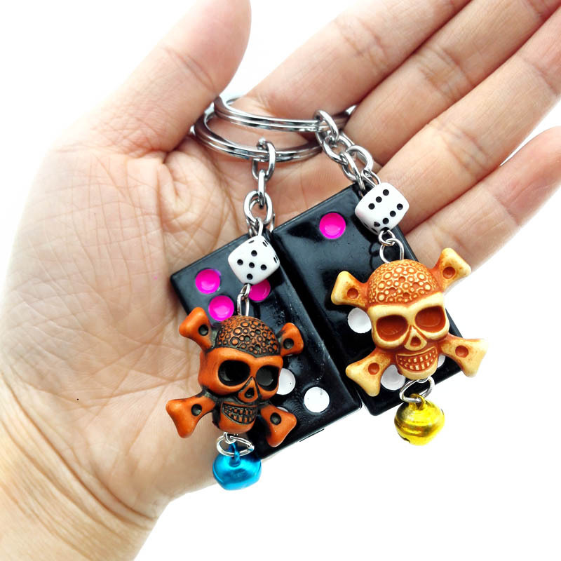 A1433 Gambler Keychain Pendant 2-yuan store, 2-yuan store, 2-yuan store, gift manufacturer supply Item Picture