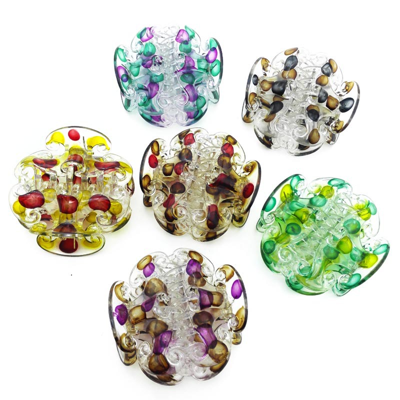 A2113 Antique hair clips, jelly hair claws, exquisite accessories, wholesale of accessories for 2 yuan, wholesale of general merchandise