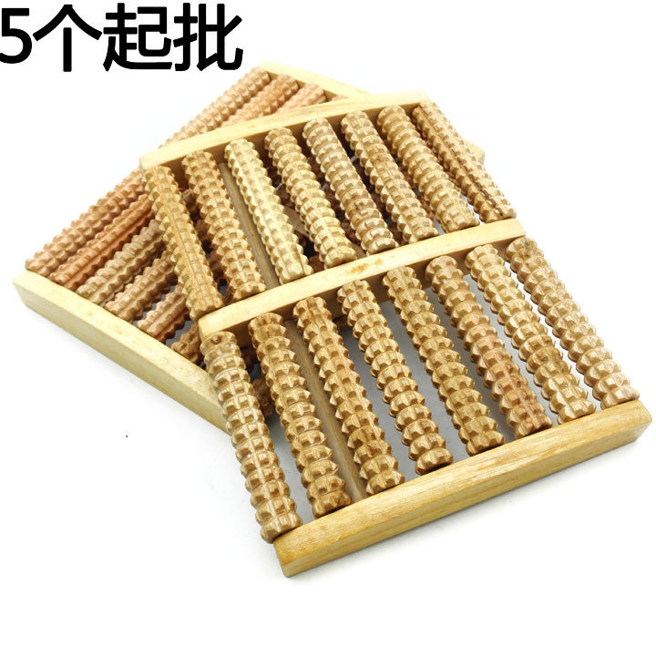 P1631 Pu8 row massager tourism handicraft Wooden massager massage equipment Yiwu supply