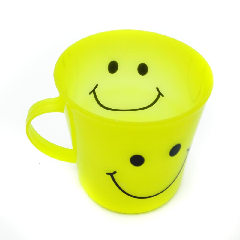 G1223024 Smiley Face Water Cup, Toothbrush Cup, Mouthwash Cup, Water Cup, Yiwu 2-yuan 2-yuan store Item Picture