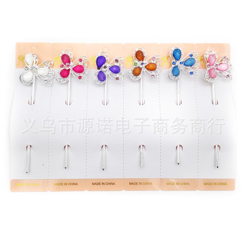 Wholesale of A2824 imitation silver hairpins and hairpin accessories at 2 yuan. Wholesale of general merchandise in Yiwu at 2 yuan Application Scenario