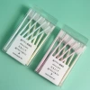 This is a popular Korean macaron ten-stick set and a Japanese Muji bamboo charcoal soft-bristled adult family toothbrush Item Picture