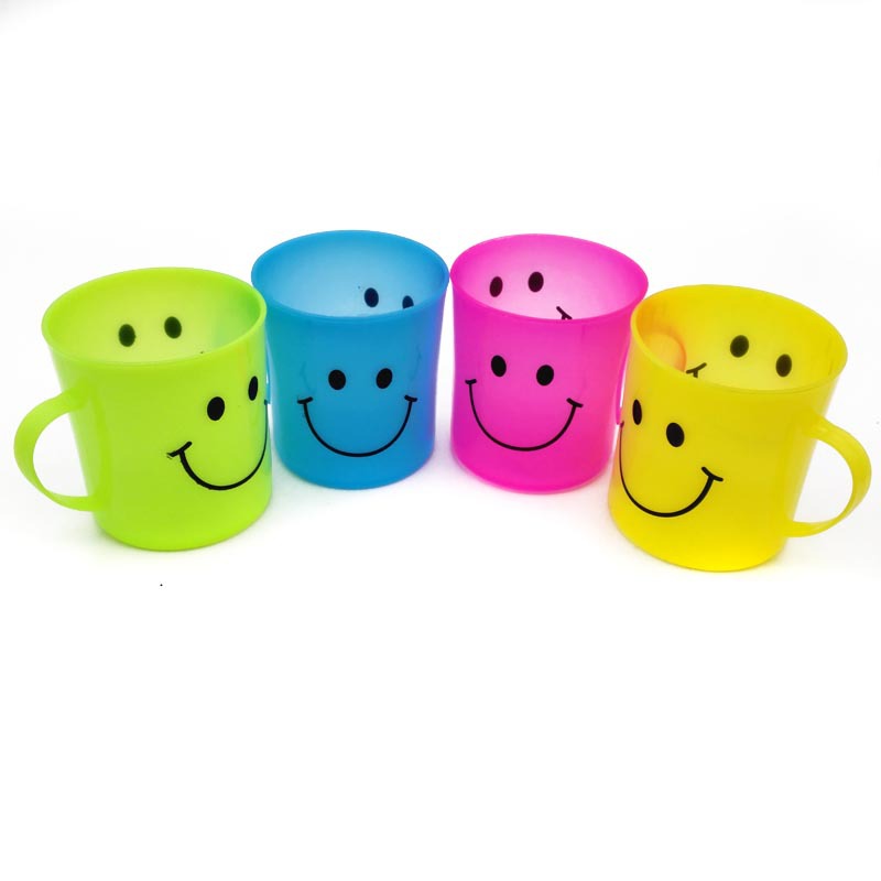 G1223024 Smiley Face Water Cup, Toothbrush Cup, Mouthwash Cup, Water Cup, Yiwu 2-yuan 2-yuan store details Picture