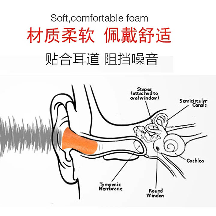 防护耳塞实物图