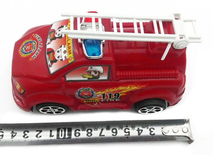 F1324 wire fire truck, children's toys, wire toys, educational toys, wholesale from street stalls in Yiwu, 2 yuan details Picture