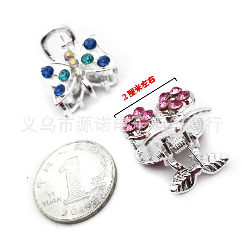 Wholesale of A2826 children's scratch-and-grip, small scratch-and-grip, rhinestone scratch-and-grip headwear