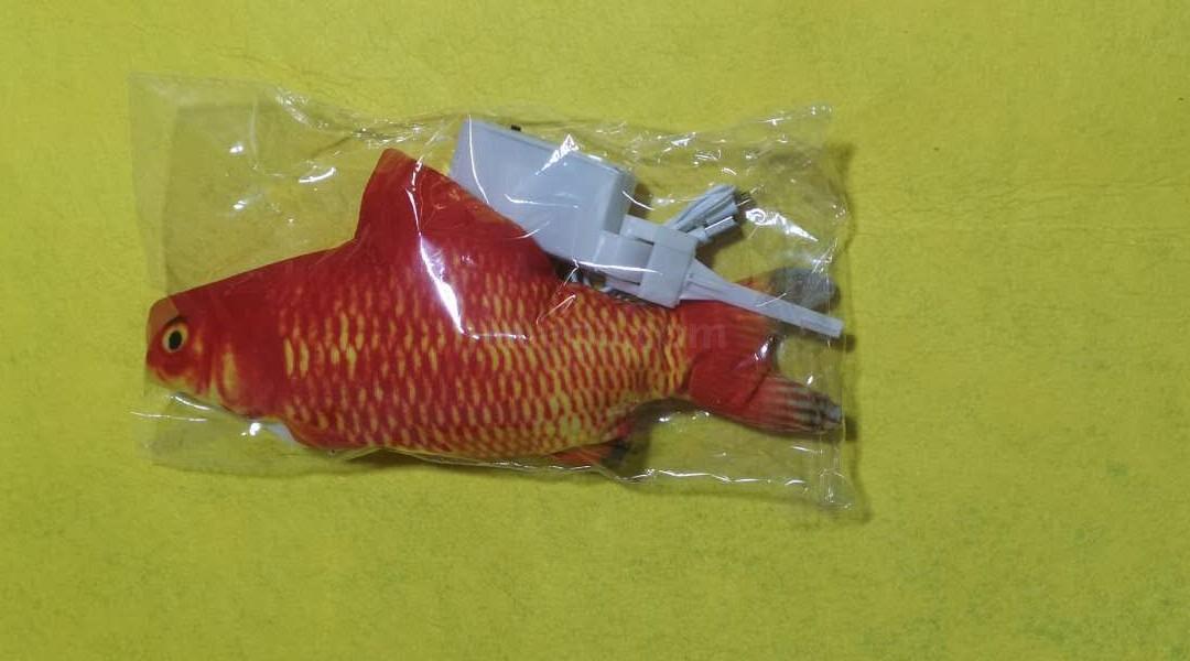 The new best-selling fish swing fish plush electric cat toy, a simulated fish that can jump, is selling well Item Picture