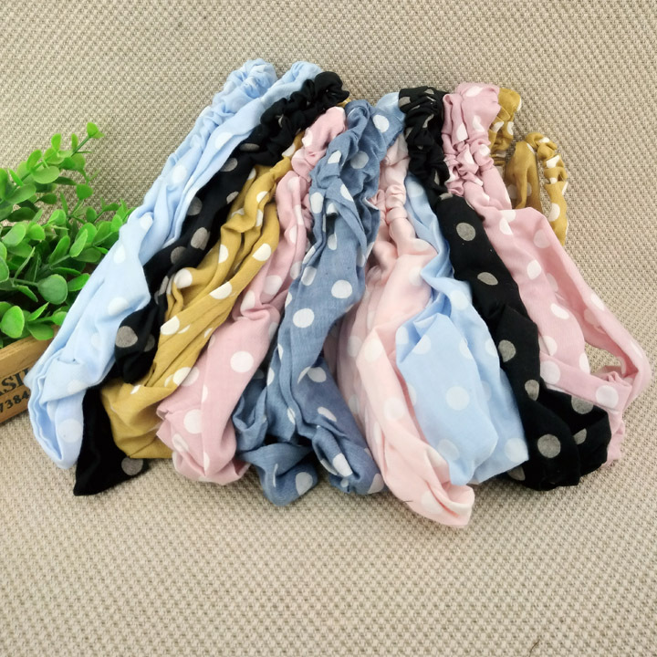 A2122 winter fabric hair band for washing face, applying mask and hair cover wholesale at two-yuan store Department store Specification image