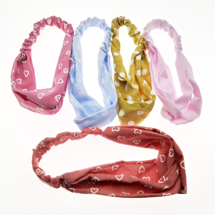 A2122 winter fabric hair band for washing face, applying mask and hair cover wholesale at two-yuan store Department store Item Picture