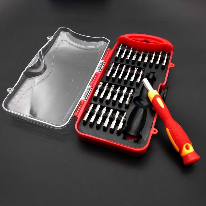 L1424 28pc screwdriver set, manual screwdriver, household combination tool, 9 yuan, 90 yuan store Specification image