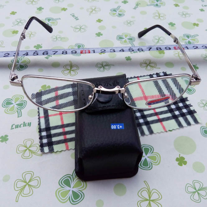 M3623 متجر بيع بالجملة بعشرة دولارات لنظارات من طراز Yuu ذات نظارات سوداء من الجلد الأسود details Picture