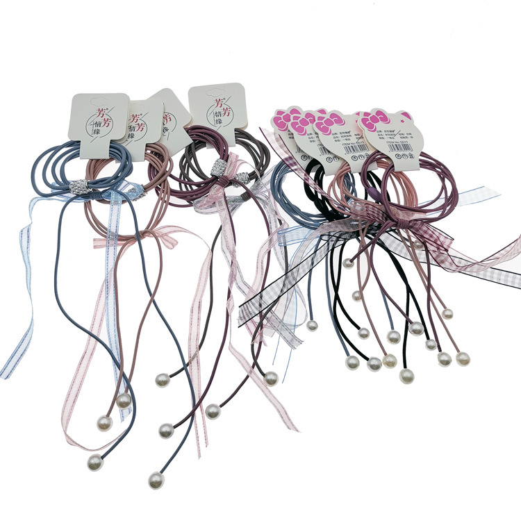 A3216 Summer multiple styles of hair ties, hair bands, hair ropes, hair accessories and headwear are available for wholesale at a 2-yuan store in Yiwu Item Picture
