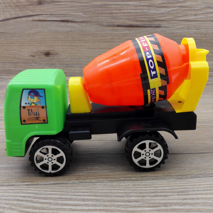 M7331 103# mixer truck, children's toy truck, street stall, night market supply, wholesale two-yuan store, two-yuan store, plastic Specification image