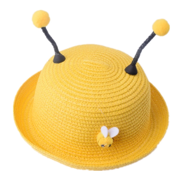New best-selling straw hats, sun hats, baby summer sun hats, cute and super adorable sun protection, girls' beach hats, trendy Specification drawing