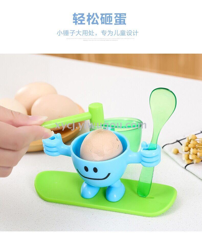 Creative plastic children's egg beater, egg cup, egg auxiliary cup Specification image