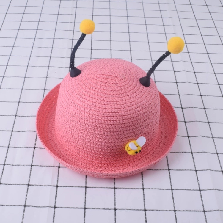 New best-selling straw hats, sun hats, baby summer sun hats, cute and super adorable sun protection, girls' beach hats, trendy Application Scenario