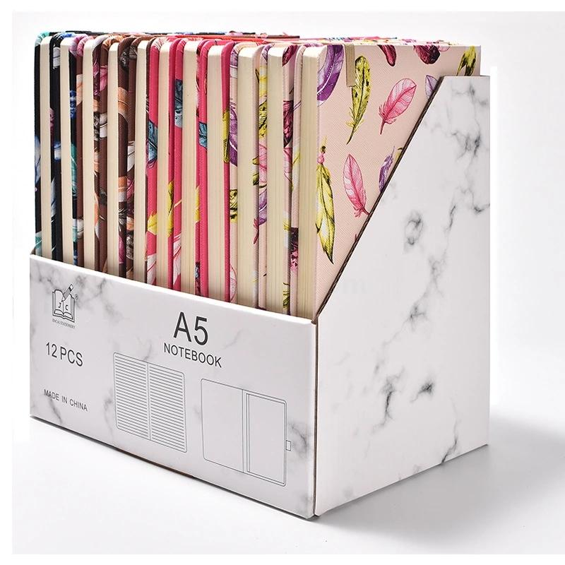 Customized creative a5 notebooks, cartoon diaries, pu leather surface office notebooks, stationery, and Logo from the manufacturer Application Scenario