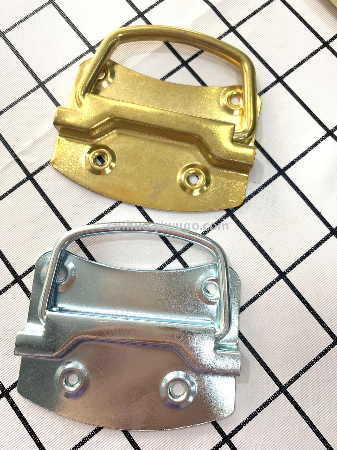 Factory direct folding handle wooden box handle Industrial equipment box handle cutting block handle