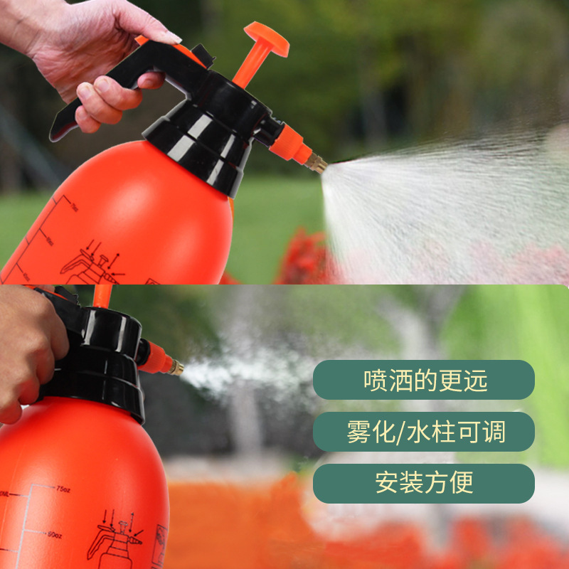 2L hogar jardín regar ducha jarra de agua regador aire aire esterilización botella de spray de alta presión riego de plantas jarra de agua details Picture