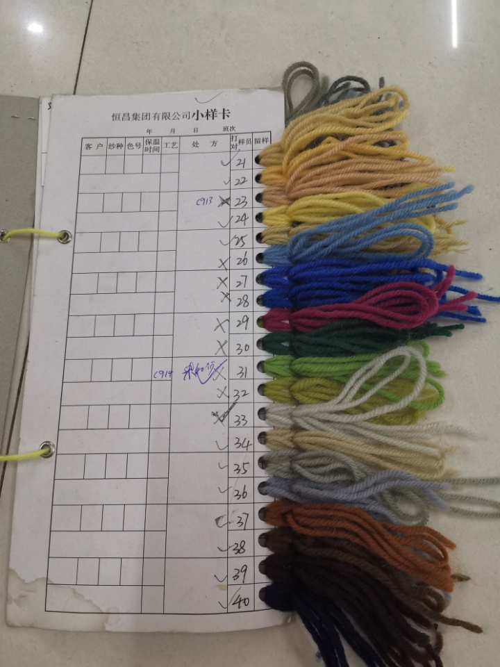 厂家直销涤纶毛线四股毛线 玩具娃娃头发编制用线 现货产品图