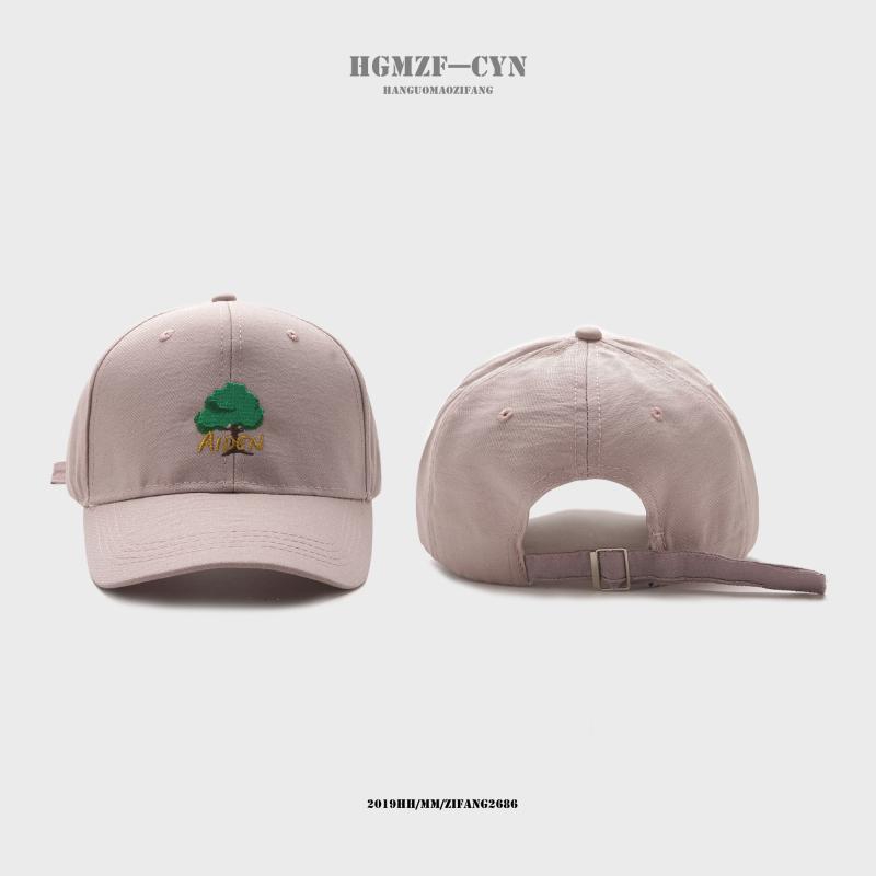 Xinwangjiang Summer Korean-style fresh and light sun hats for men and women, baseball letter embroidered baseball caps, and other categories of trendy hats Item Picture