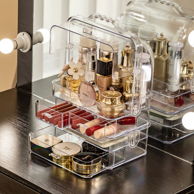 Acrylic transparent storage box, dust-proof storage box for cosmetics, factory direct sales Application Scenario